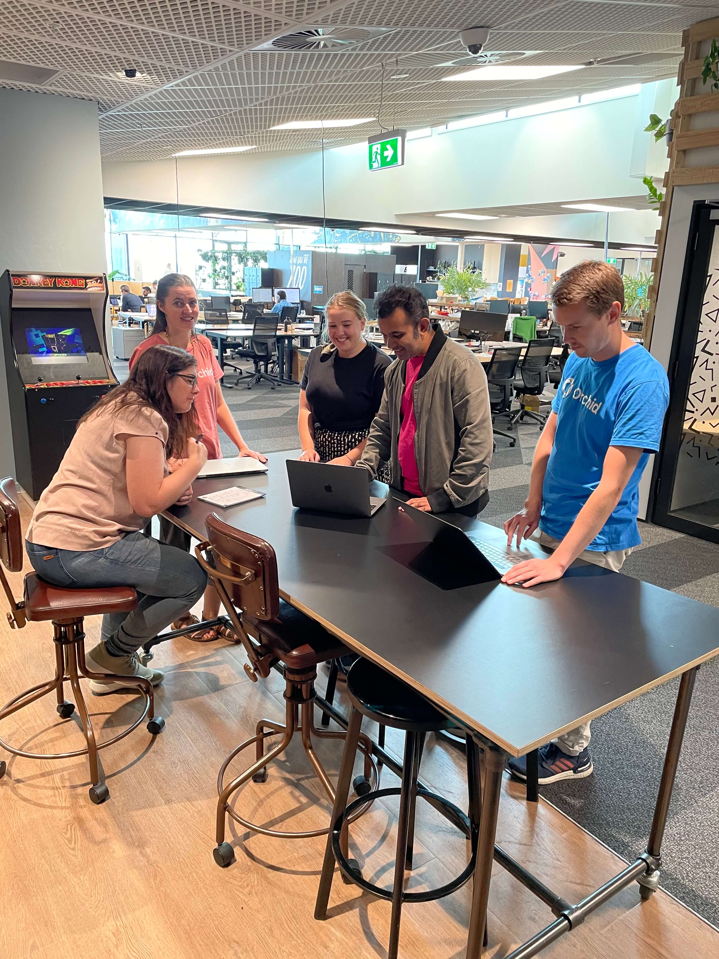 Orchid team at the office